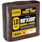 Core Tarps Heavy Duty Tarp, 100 ft L x 0.5 mm H x 50 ft W, 10 Mil, Brown/Black, Polyethylene CT-602-50X100 - alternate 1